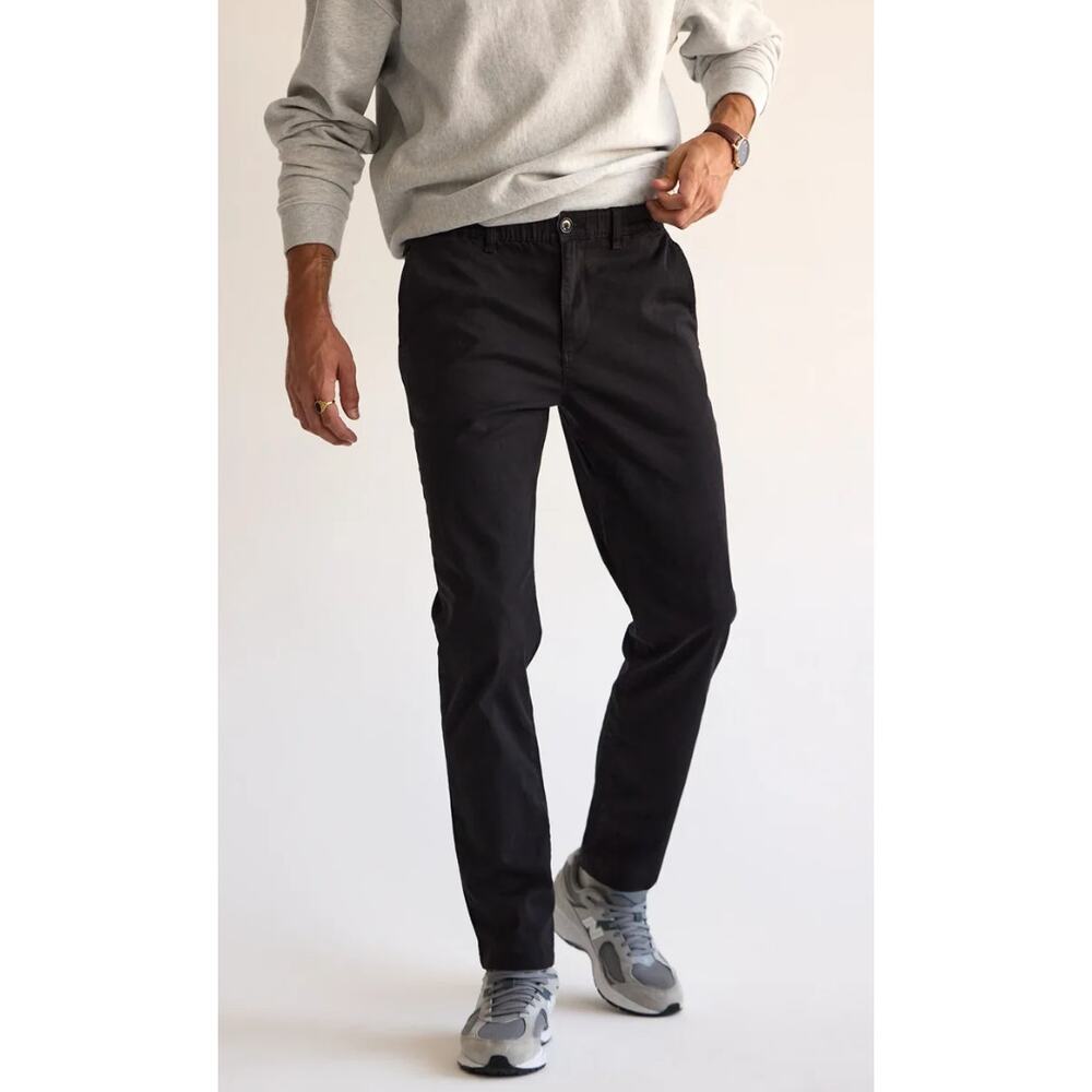 New Chubbies The Original Pant, 32" Inseam, Black Size Large